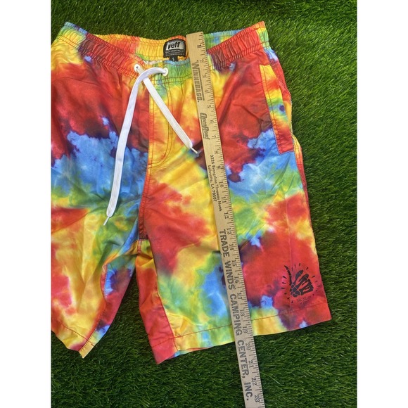 Mac Miller x Neff Tie-Dye Swim Trunks Shorts Most Dope Very Rare Size S EUC - Picture 8 of 11